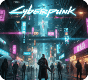 Welcome to our ultimate collection of Cyberpunk Art and futuristic concepts. Dive into the world of Neon Aesthetic and Dystopian Cityscapes.​