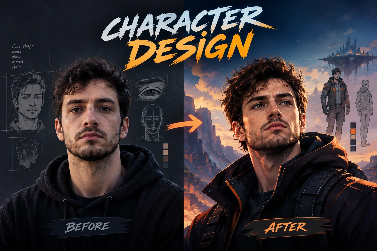 Home Character Design AI Prompts